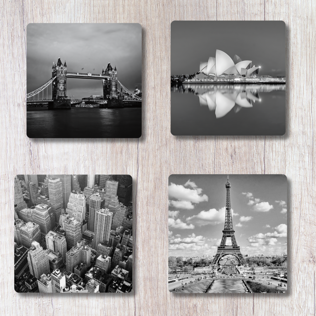 City Drinks Coasters